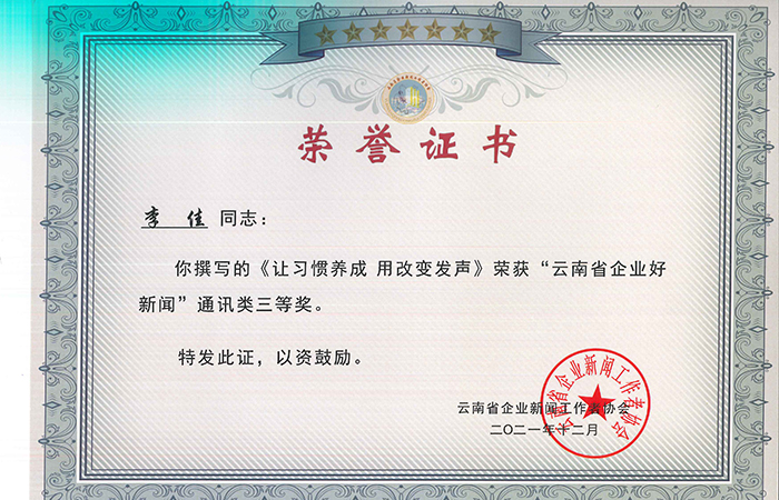 李佳 小圖 云南省企業(yè)新聞工作者協(xié)會(huì)獲獎(jiǎng)證書_頁(yè)面_1.jpg